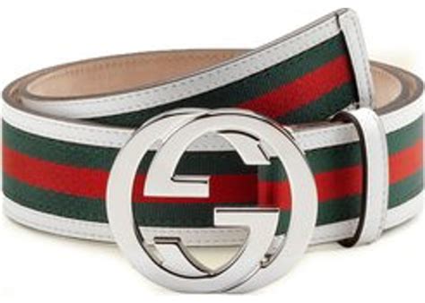 gucci belt men with green red green|white green red Gucci belt.